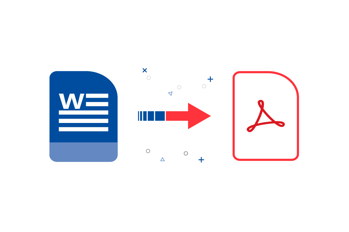 Word文書を共有しやすいPDFに変換する